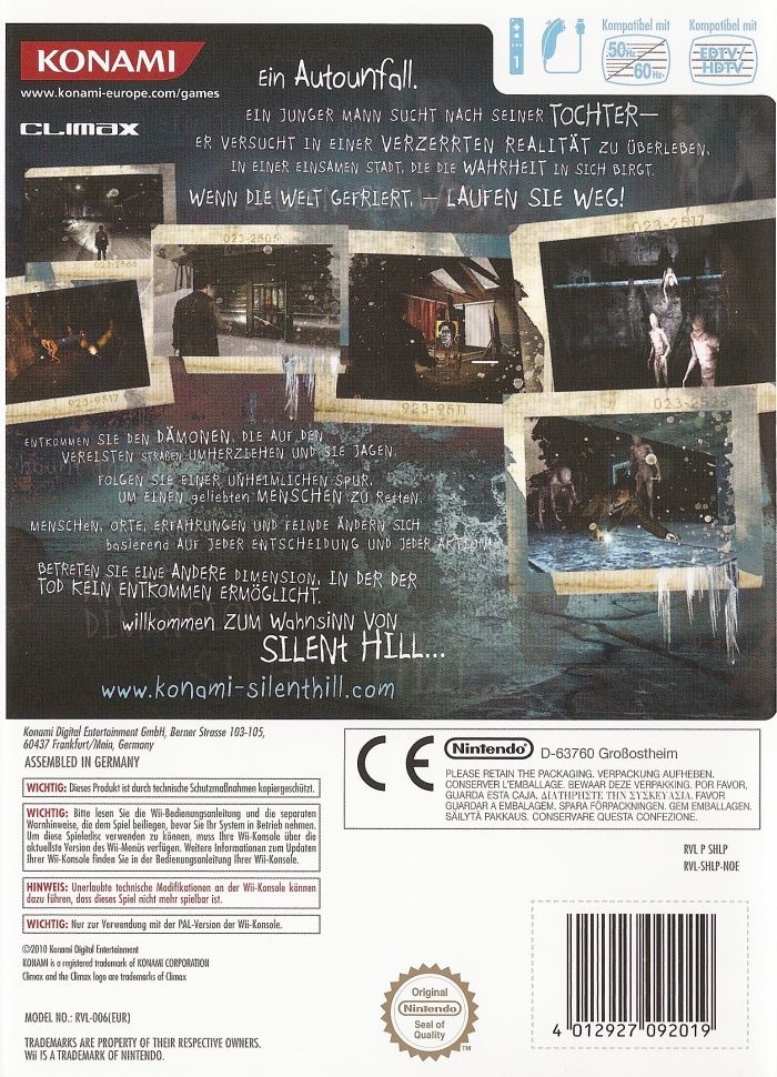 PS2 & WII] SILENT HILL: SHATTERED MEMORIES, Review